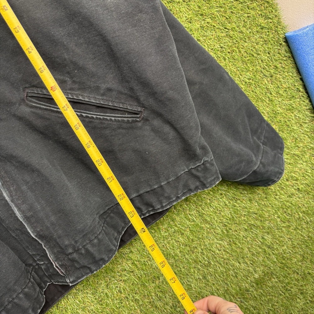 Vintage Carhartt Detroit Jacket Mens 50 J01 Blanket Lining Made In USA Workwear - Picture 9 of 14